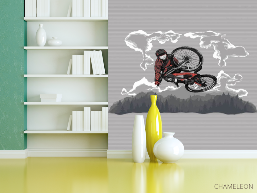 Фотошпалери байкер - 3