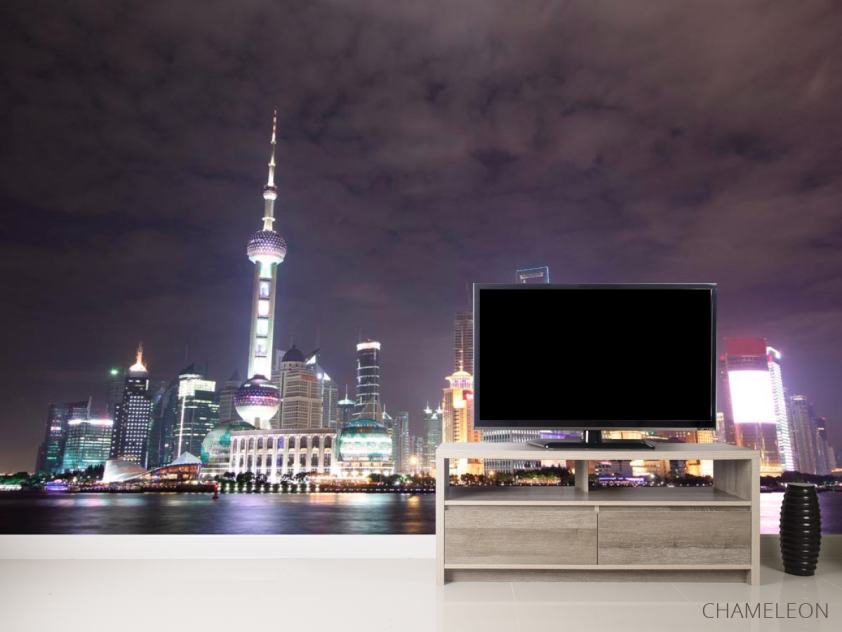 Фотообои Вода, город, небо - 2