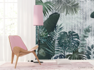 Фотошпалери асорті тропічних листя - 4