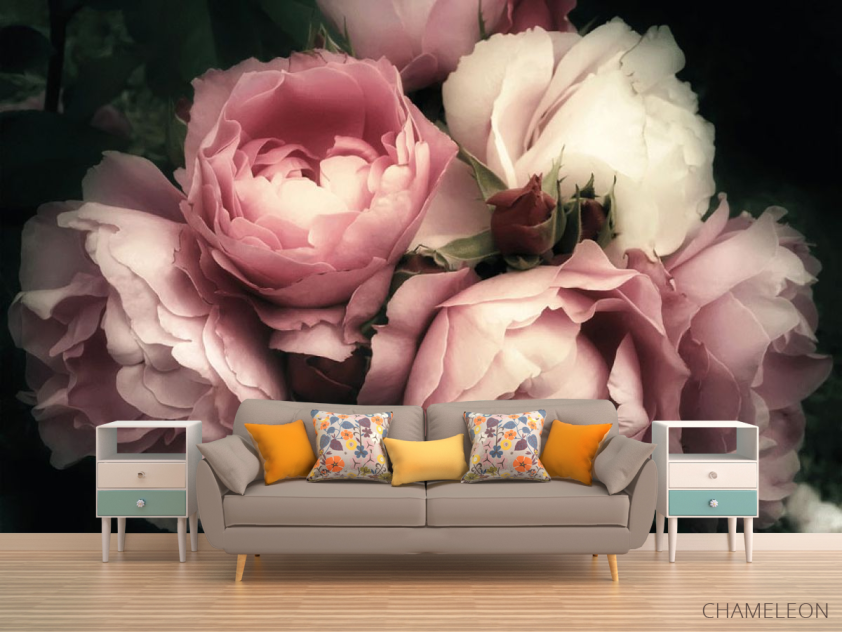 Фотообои Винтажные пионы - 1