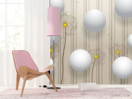 Фотошпалери 3D кульбаби - 4