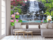 Фотообои Каменный водопад - 3