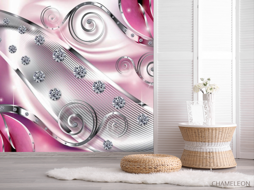 Фотошпалери Троянди з камінням - 2