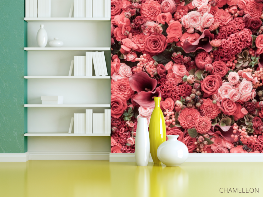 Фотошпалери Квіткова стіна - 3