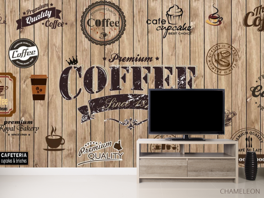 Фотообои Для кофейни - 2
