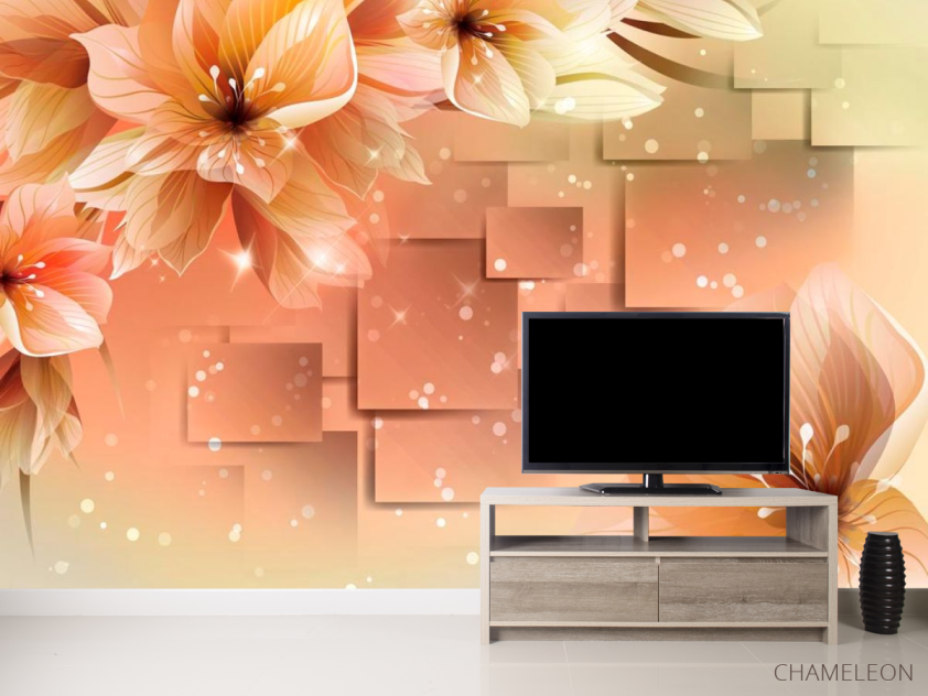 Фотообои в кухню Цветы - 2