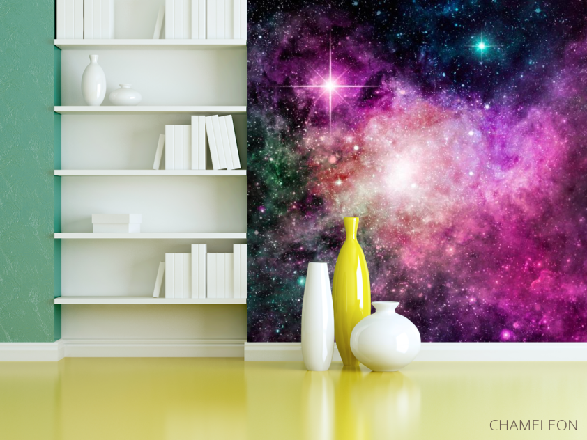 Фотошпалери Фіолетова туманність - 3