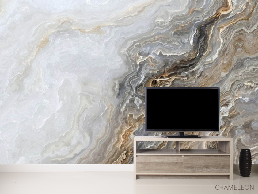 Фотообои Коричневый абстрактный мрамор - 2