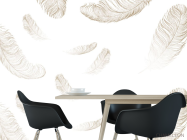 Фотошпалери Золоте перо - 1