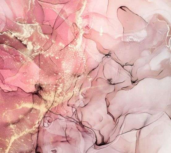 Фотошпалери Рожевий Fluid art 26518