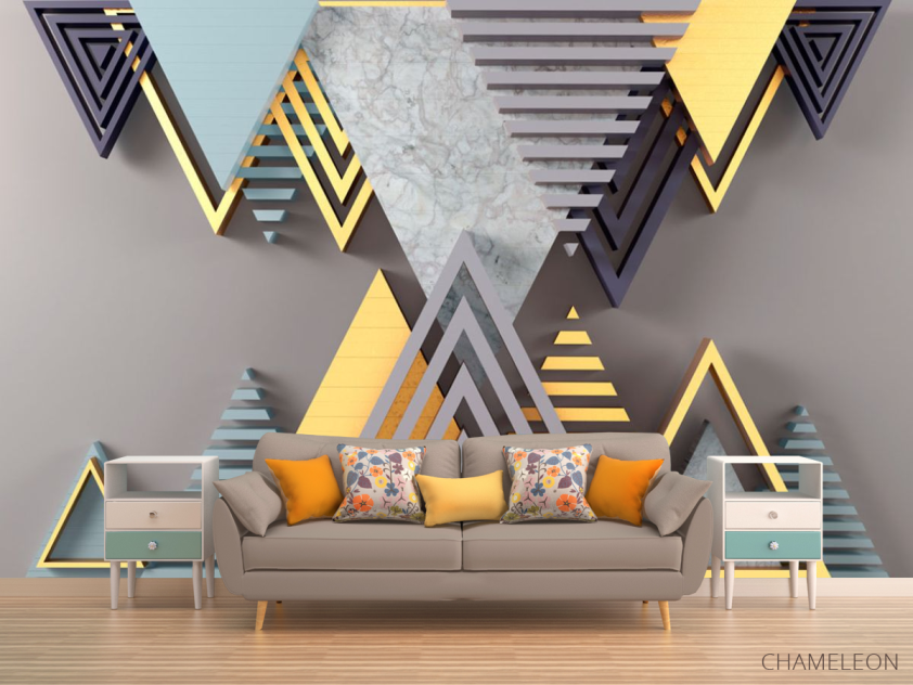 Фотообои острые треугольники - 1