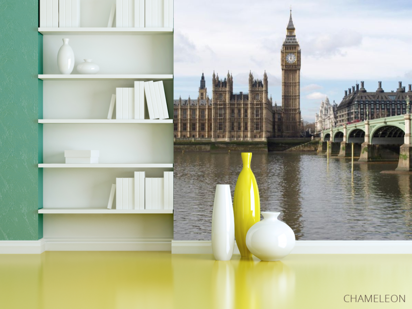 Фотошпалери Біг Бен над річкою - 3