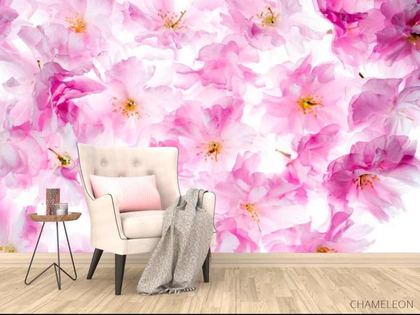 Фотообои Акварельные цветы - 4