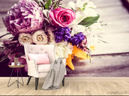 Фотообои букет цветов - 4