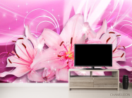 Фотообои Лилии 3д - 2