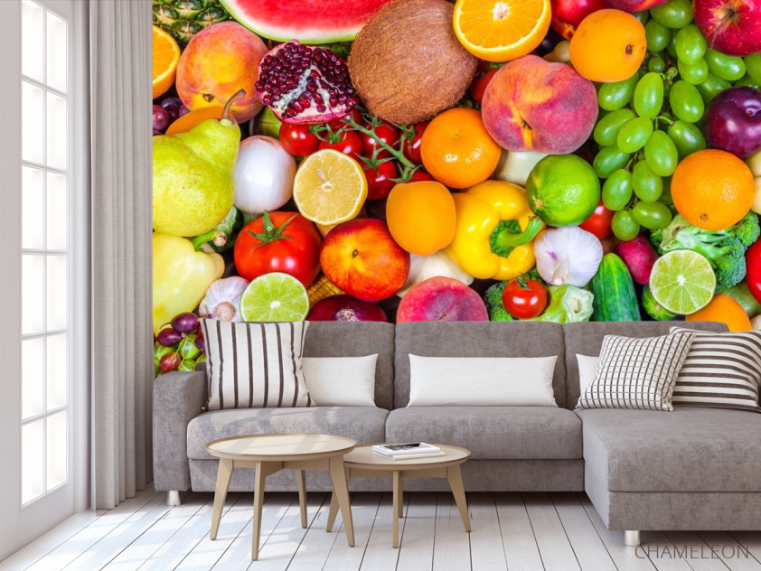 Фотообои фрукты и овощи - 3