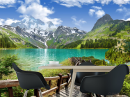 Фотошпалери Дорога до озера - 1