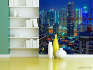 Фотошпалери будівництво в мегаполісі - 3