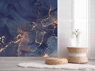 Фотошпалери флюїд з золотом - 2