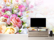 Фотообои нежные розы - 2