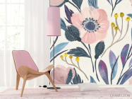 Фотошпалери Векторні квіти - 4