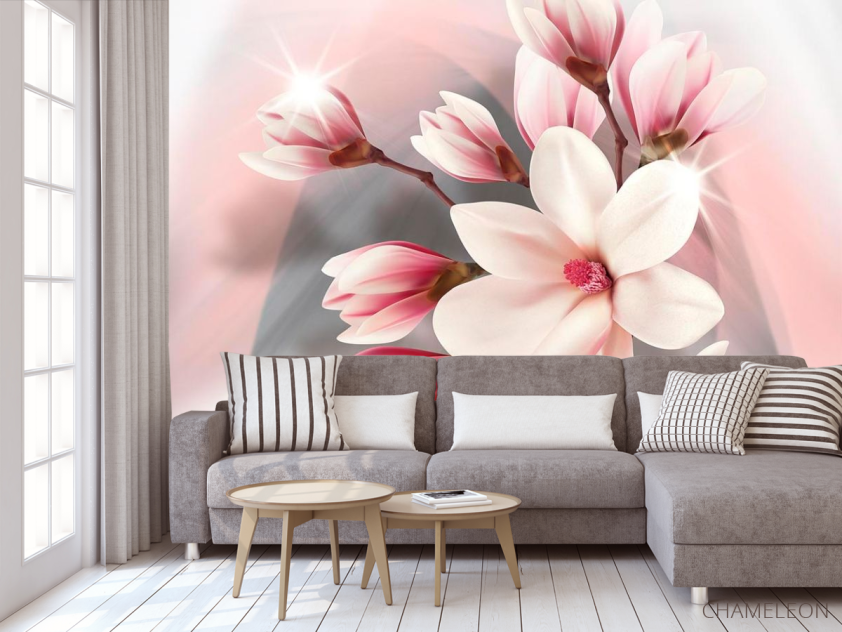 Фотообои 3d магнолия - 3