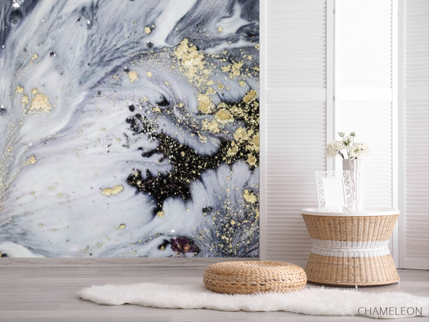 Фотошпалери Fluid art print - 2
