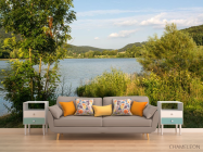 Фотообои на берегу речки - 1