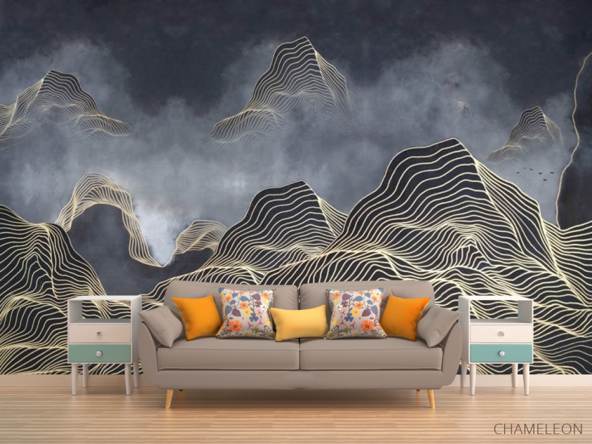 Фотообои Абстрактные горы - 1