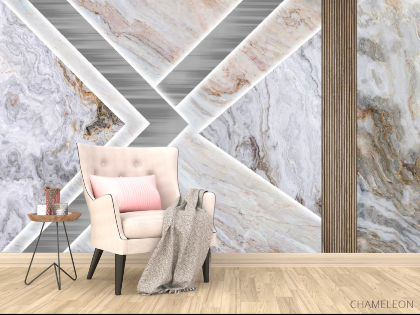 Фотообои 3д панели, мрамор - 4