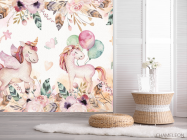 Фотошпалери рожеві поні - 2