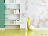 Фотошпалери мармур з золотими прожилками - 3