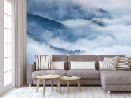 Фотообои Туманные горы и ели - 3