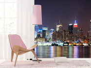 Фотошпалери New York, ніч, вода - 4