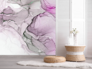 Фотошпалери розлучення fluid art рожеві - 2