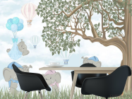 Фотошпалери для наймолодших зі звірками - 1