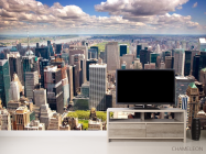 Фотообои Тучи высотки - 2