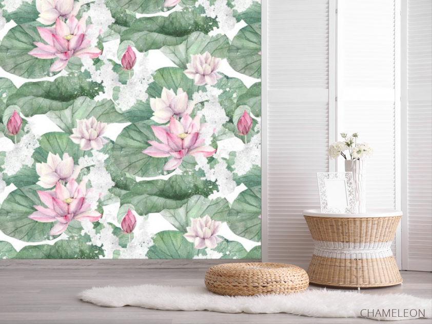 Фотошпалери Дизайнесркие лотоси - 2