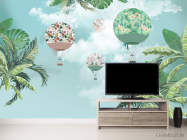 Фотообои Пальмы и воздушные шары - 2