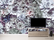 Фотообои 3D цветы - 2