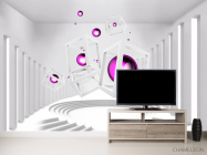 3д фотообои 3 д Комната - 2