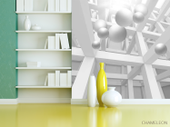 Фотошпалери Стереоскопічні фігури - 3