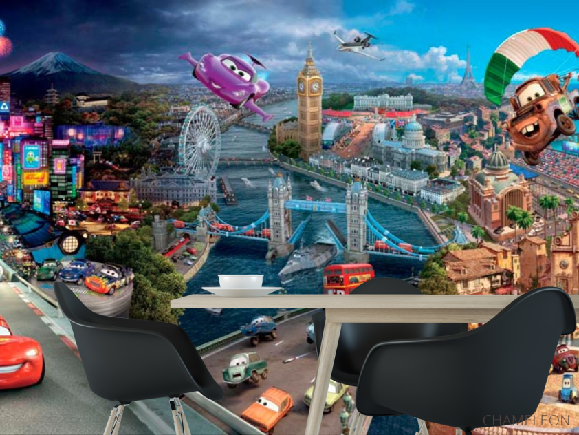 Фотошпалери Мир "Тачек" - 1