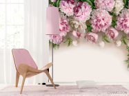 Фотошпалери Рожеві півонії - 4