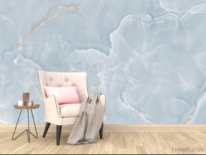 Фотообои Голубой мрамор - 4