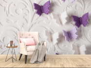 Фотооои объёмные бабочки - 4