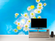 Фотообои Ромашки в облаках - 2