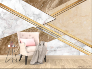 Фотообои 3д панели, мрамор - 4