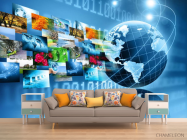 Фотообои в кабинет информатики - 1