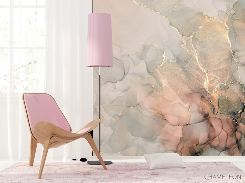 Фотошпалери Fluid art в пастельних тонах - 4